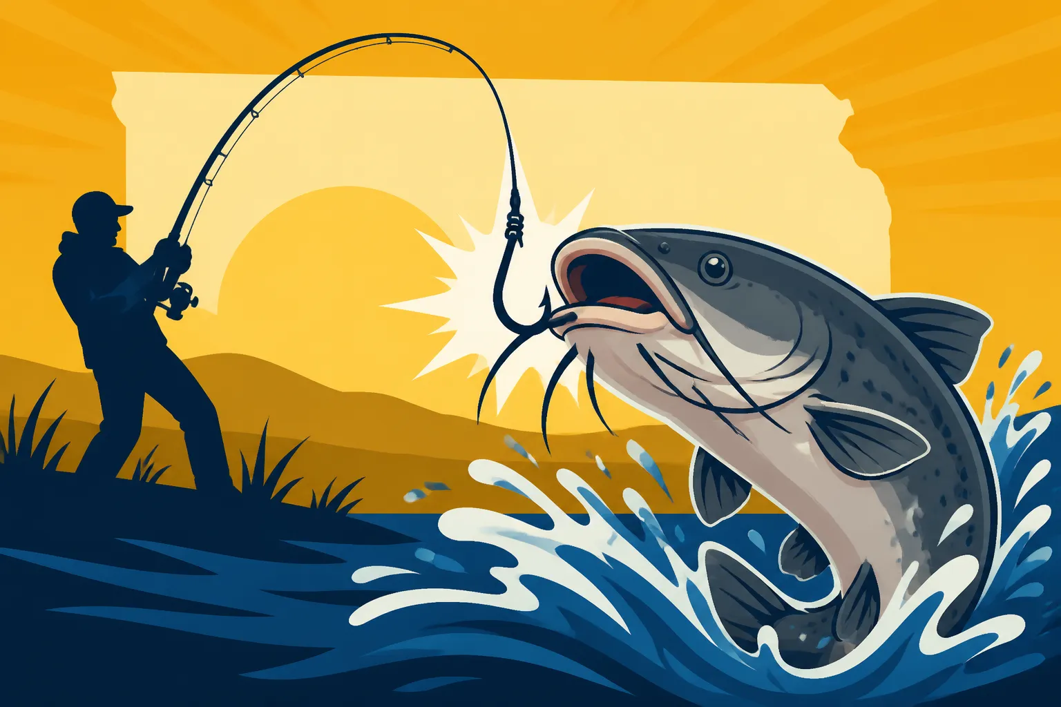 How to Set the Hook on a Kansas Catfish