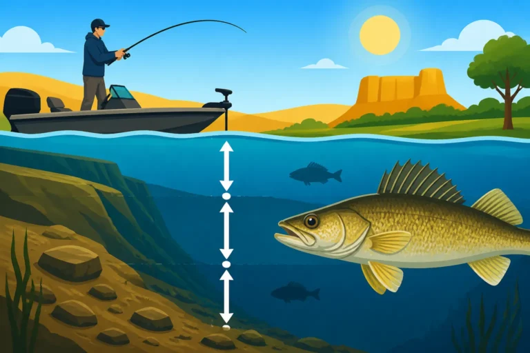 How Deep to Fish for Walleye in Summer