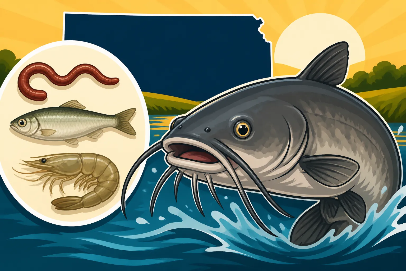 Best Live Bait for Kansas Channel Catfish