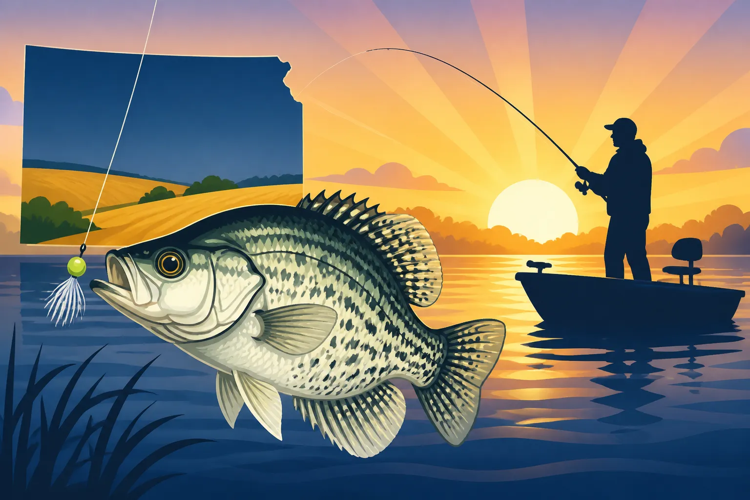 Best Time to Catch Crappie at Dawn