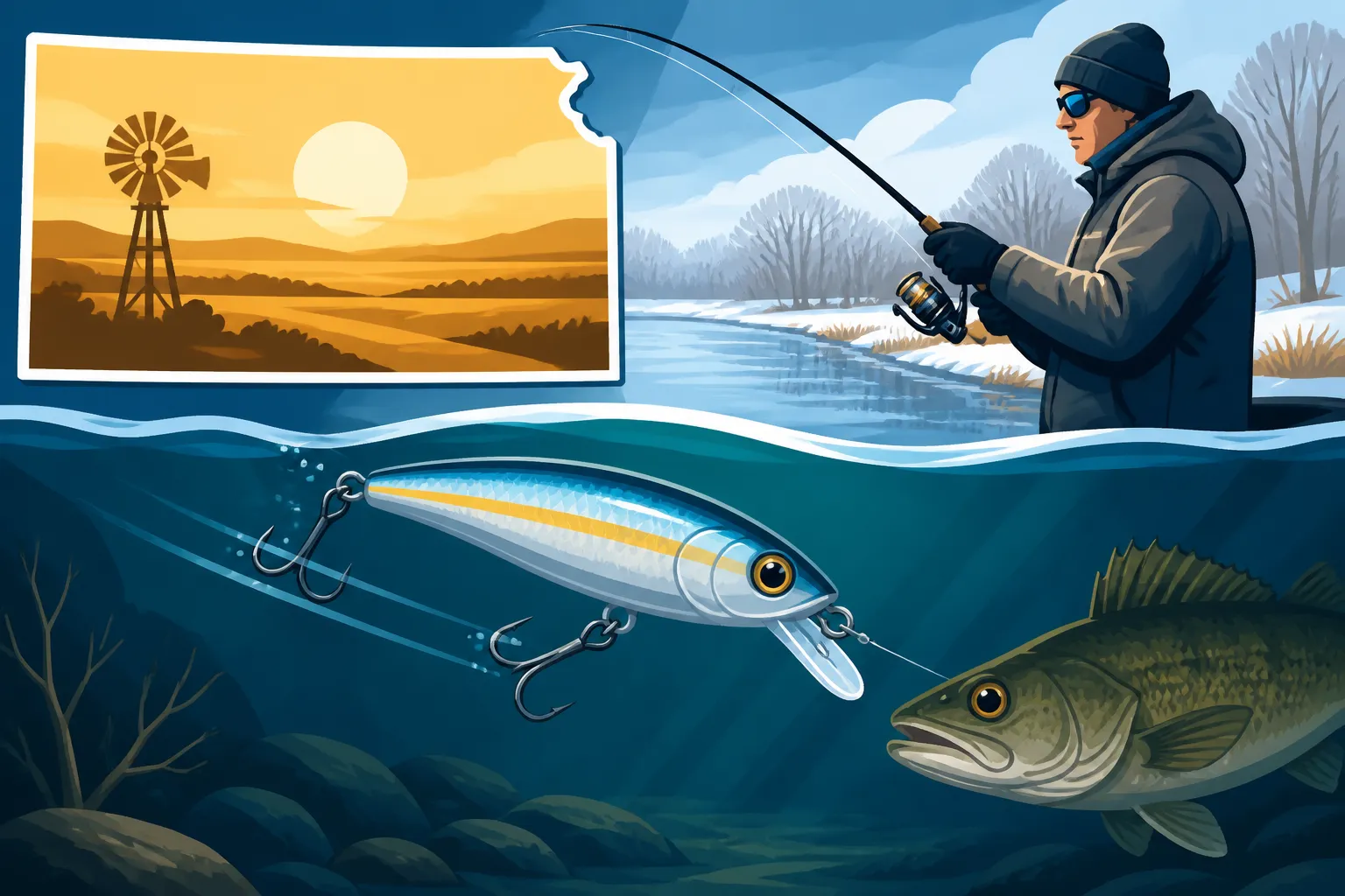 How to Fish a Jerkbait in Cold Water