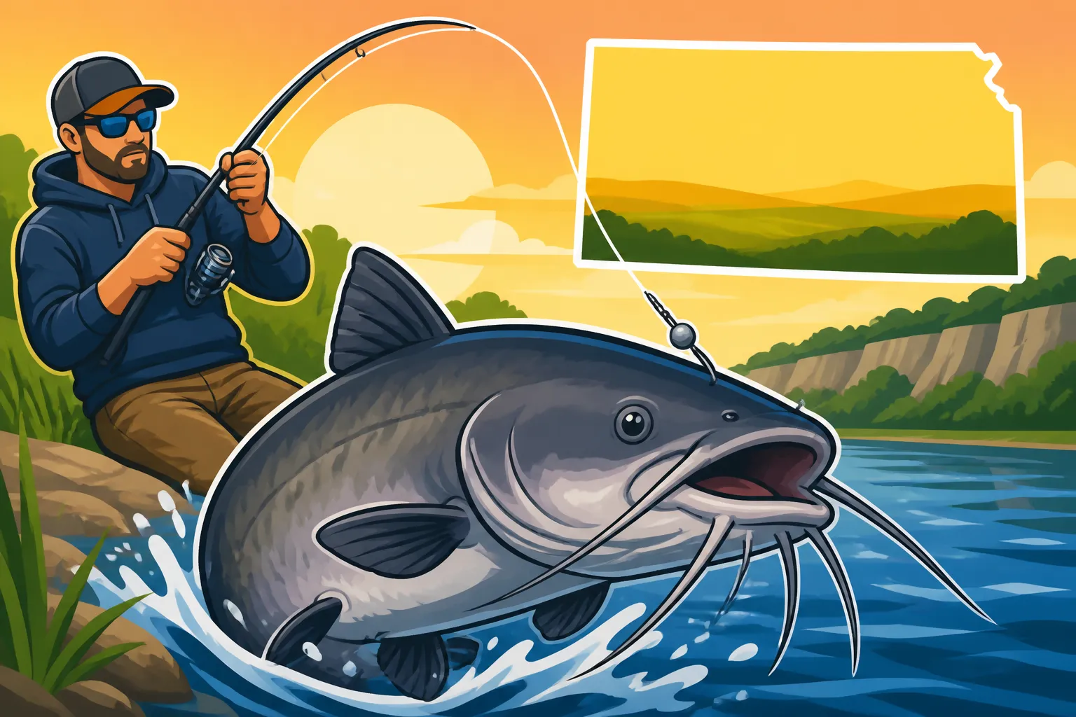 How to Catch Catfish in a Kansas River