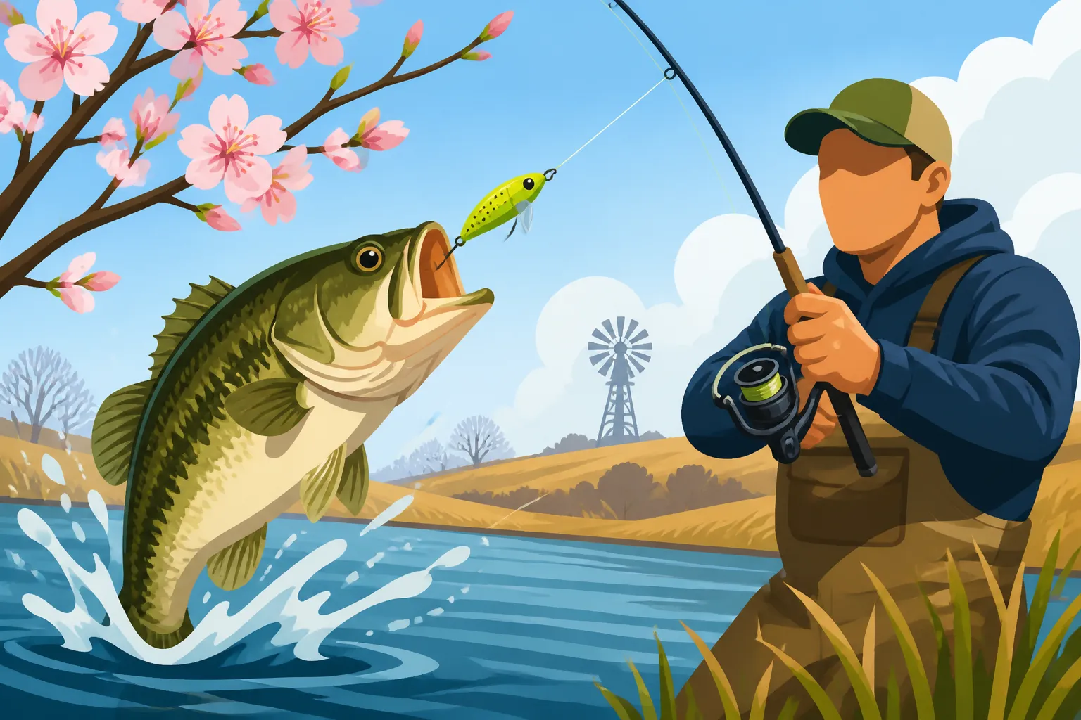 How to Catch Fish in Early Spring in Kansas