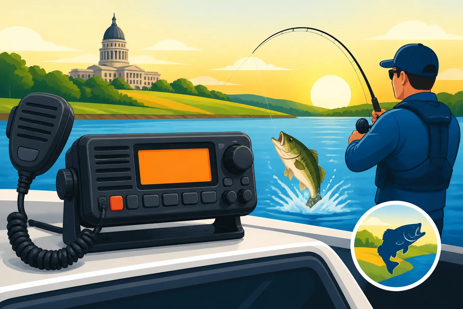 Best Marine Radio for Kansas Boaters