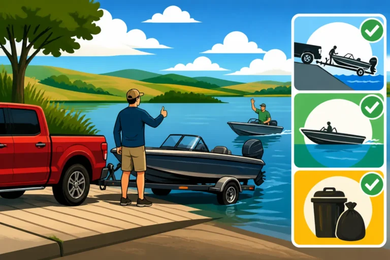 Best Boat Ramp Etiquette Tips in Kansas
